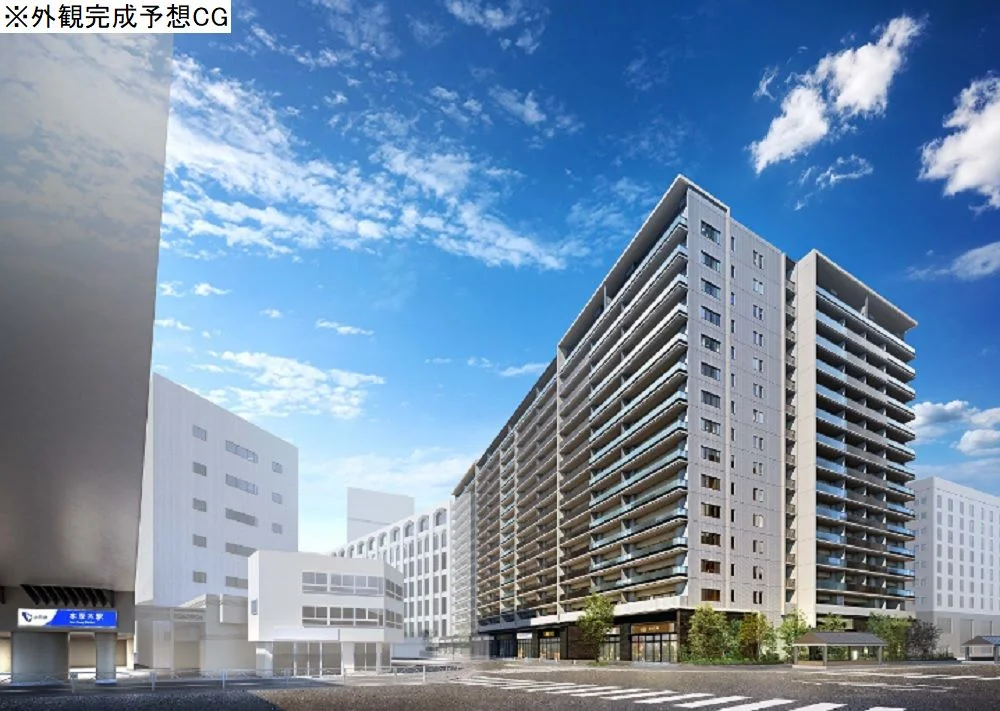 貸店舗(スケルトン)の外観