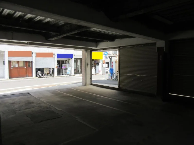 貸店舗(スケルトン)の内装