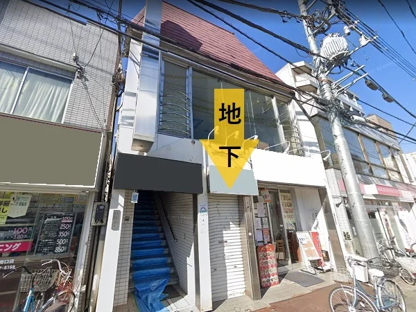 東小金井のスナック・パブ居抜きの外観