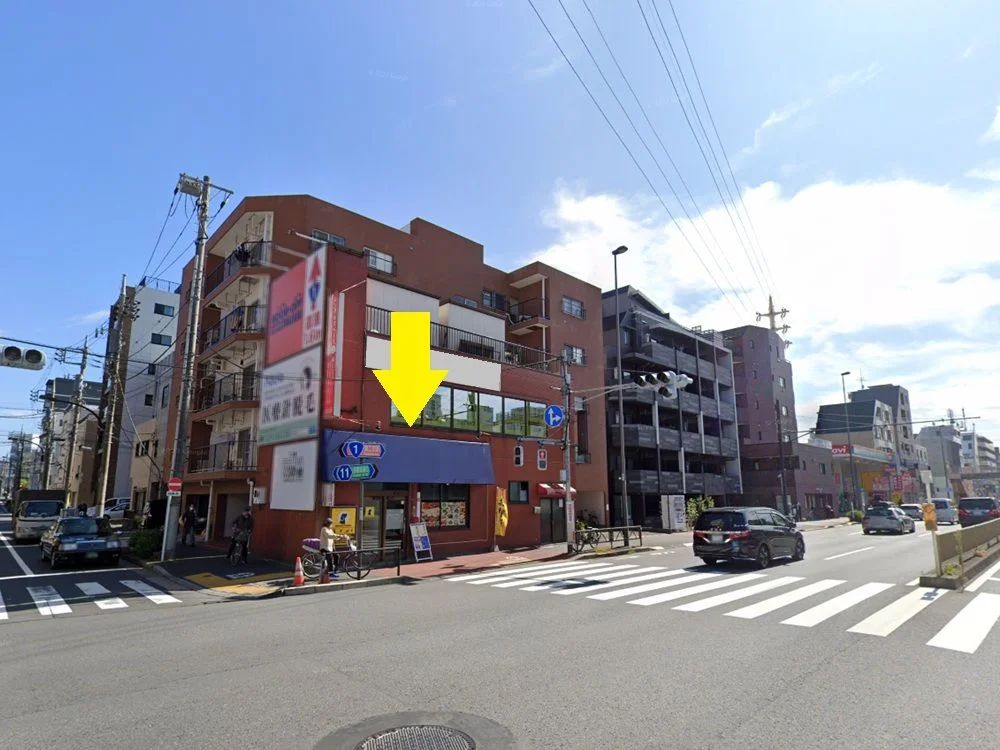 矢口渡の多国籍料理居抜きの外観