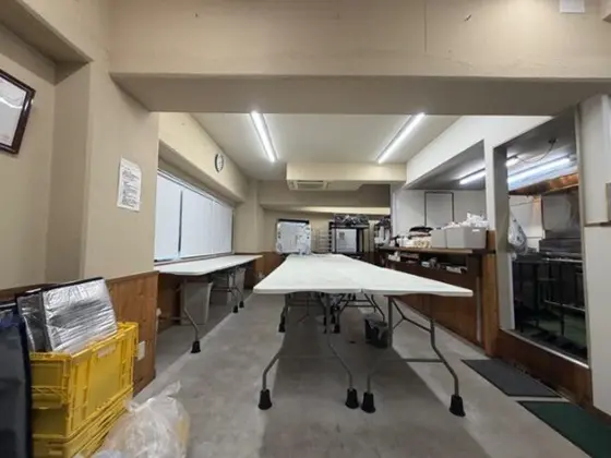 北鎌倉のテイクアウト居抜きの内装