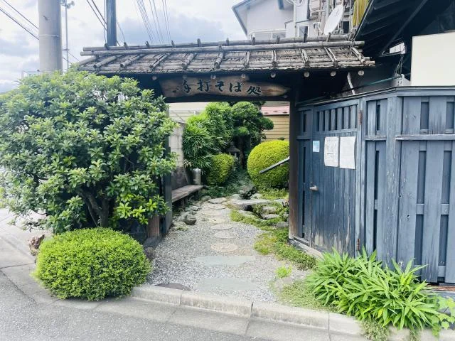 川越のうどん・そば居抜きの外観