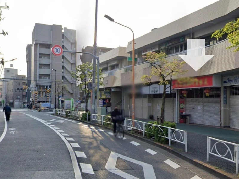 東あずまの中華料理居抜きの外観