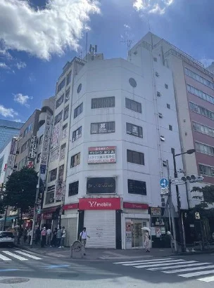 新橋のスケルトン物件の外観