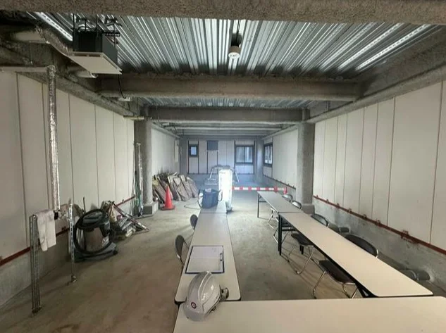 大宮のスケルトン物件の内装