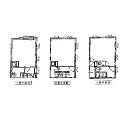 セントラルキッチンの居抜き物件の平面図