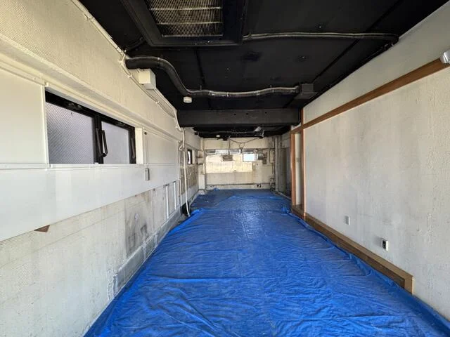 国立のスケルトン物件の内装