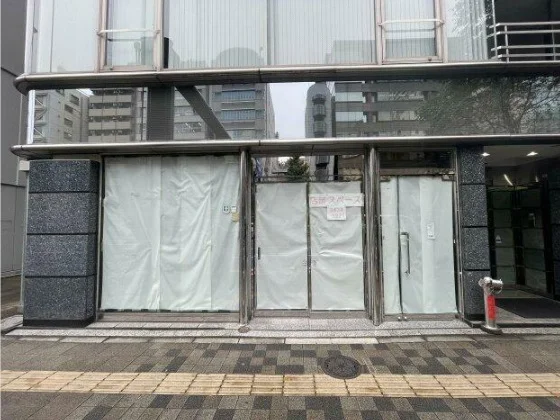 貸店舗(事務所仕様)の外観
