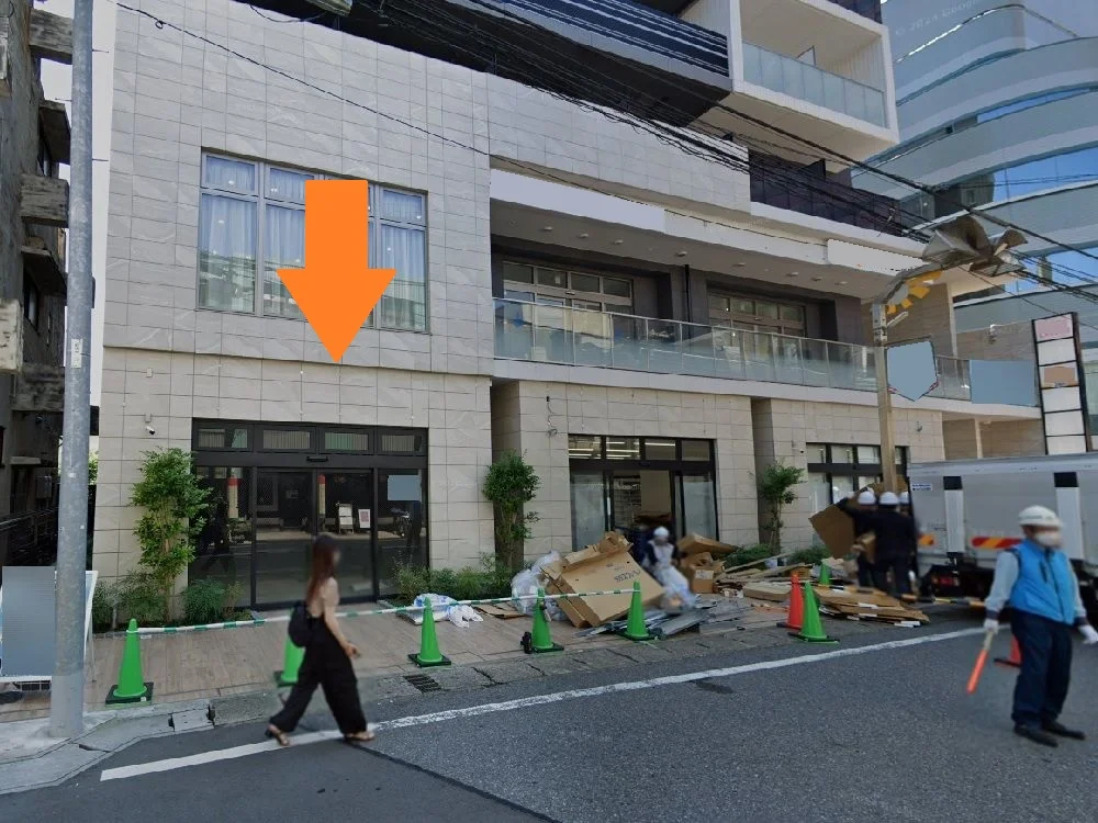 柏のスケルトン物件の外観