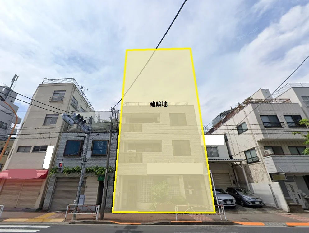 とうきょうスカイツリーのスケルトン店舗物件の外観