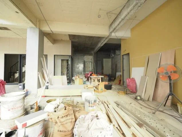 貸店舗(スケルトン)の内装