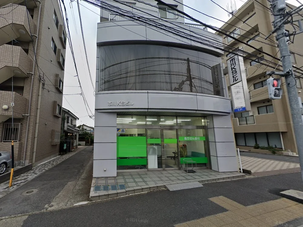 市川のスケルトン物件の外観