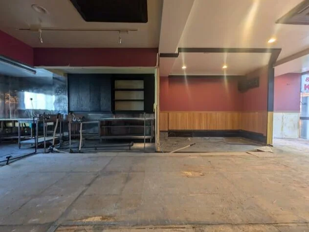 貸店舗(スケルトン)の内装