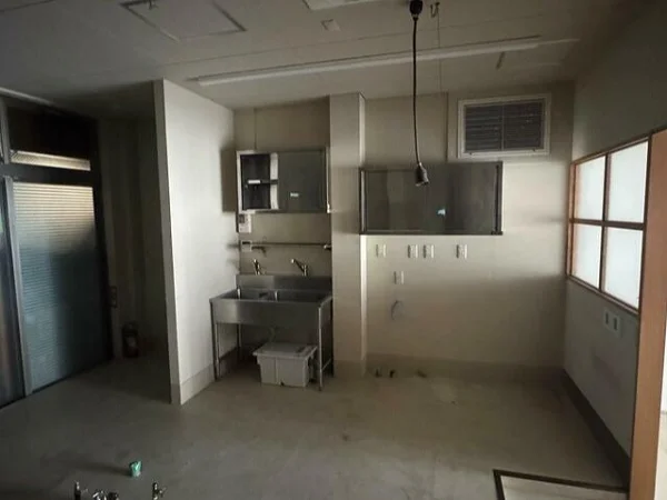 桜新町の事務所仕様物件の厨房
