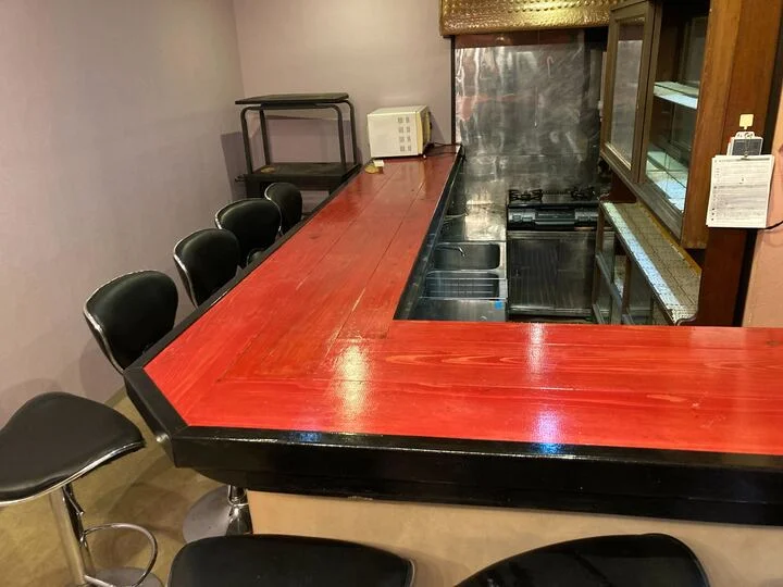 めじろ台の居抜き店舗の内装