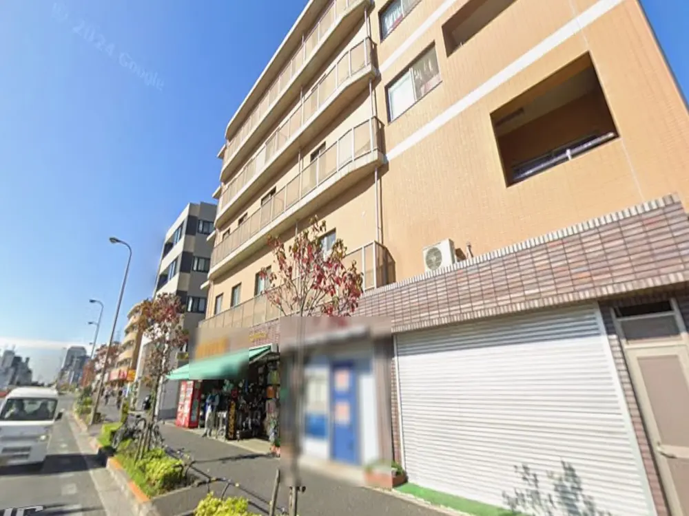 練馬春日町の定食屋居抜きの外観