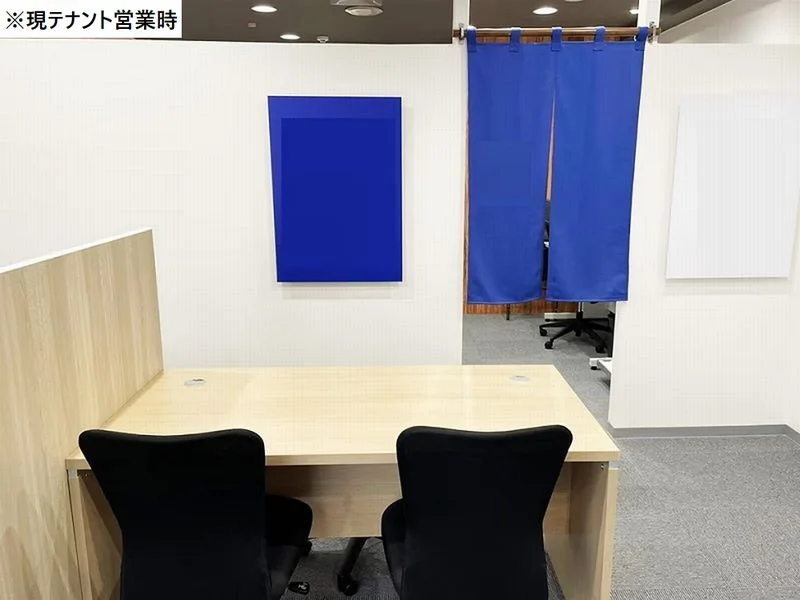 用賀の居抜き店舗の内装