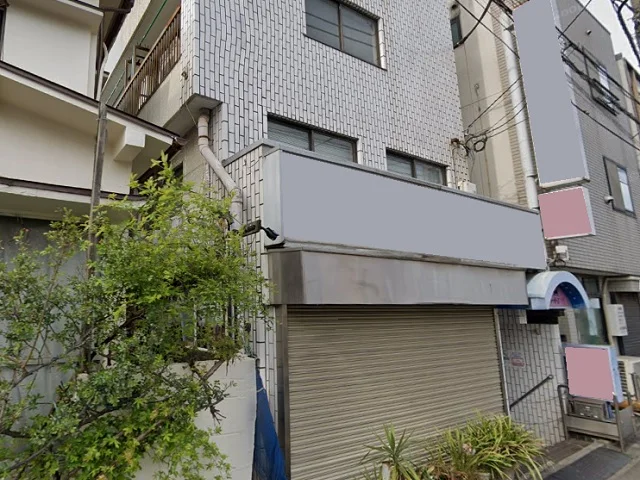 上板橋のスケルトン店舗物件の外観