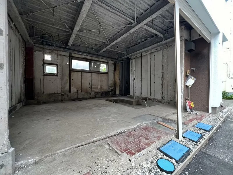 平塚のスケルトン物件の内装