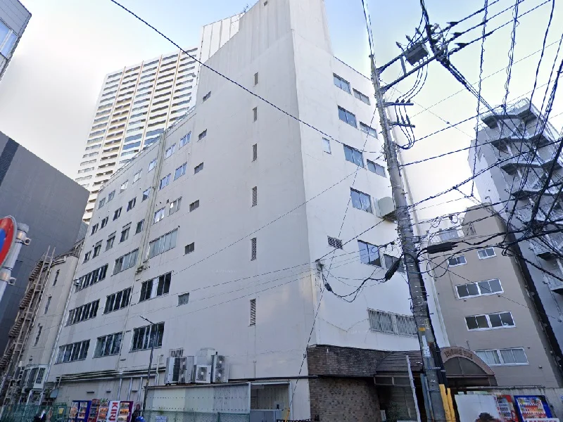 貸店舗(スケルトン)の外観