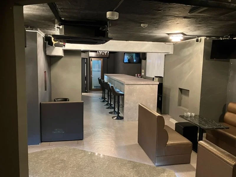 日野の居抜き店舗の内装