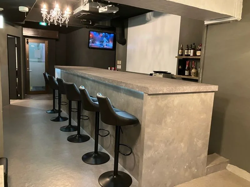 日野のスナック・パブ居抜きの内装