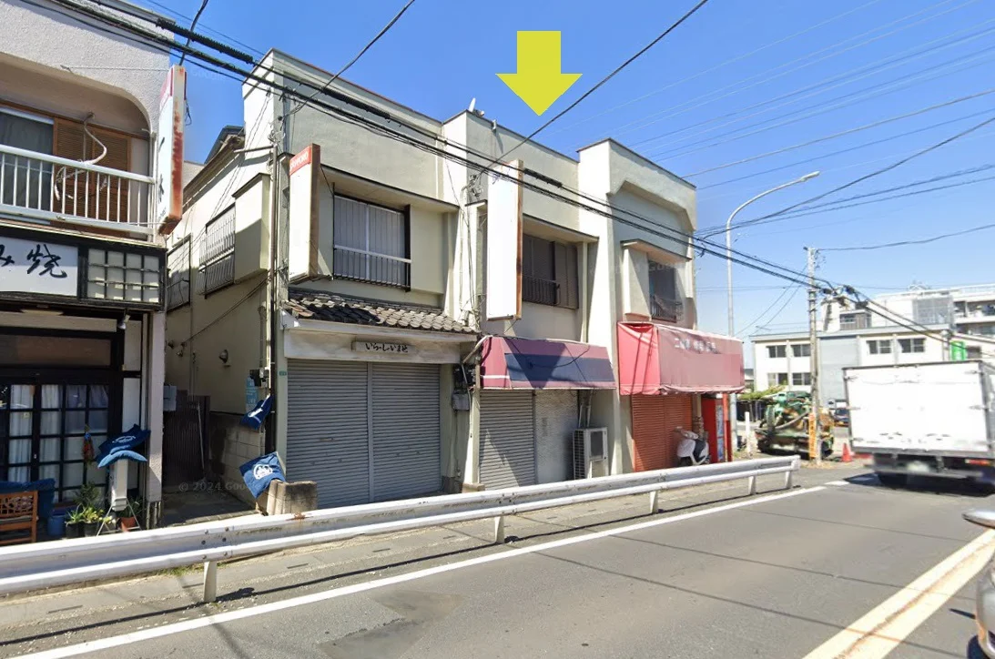 居酒屋の居抜き物件の外観