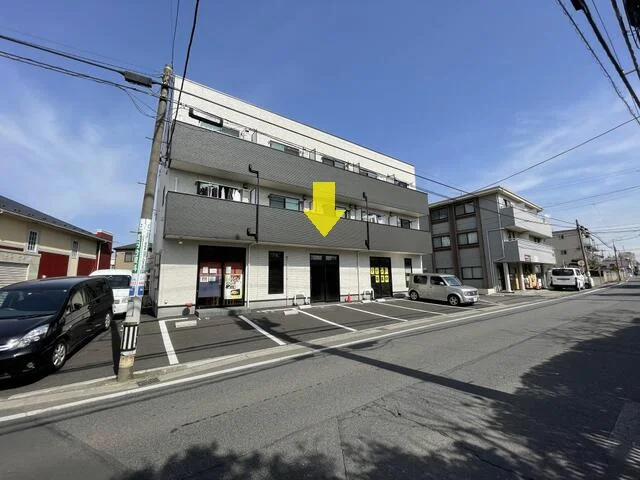 貸店舗(スケルトン)の外観