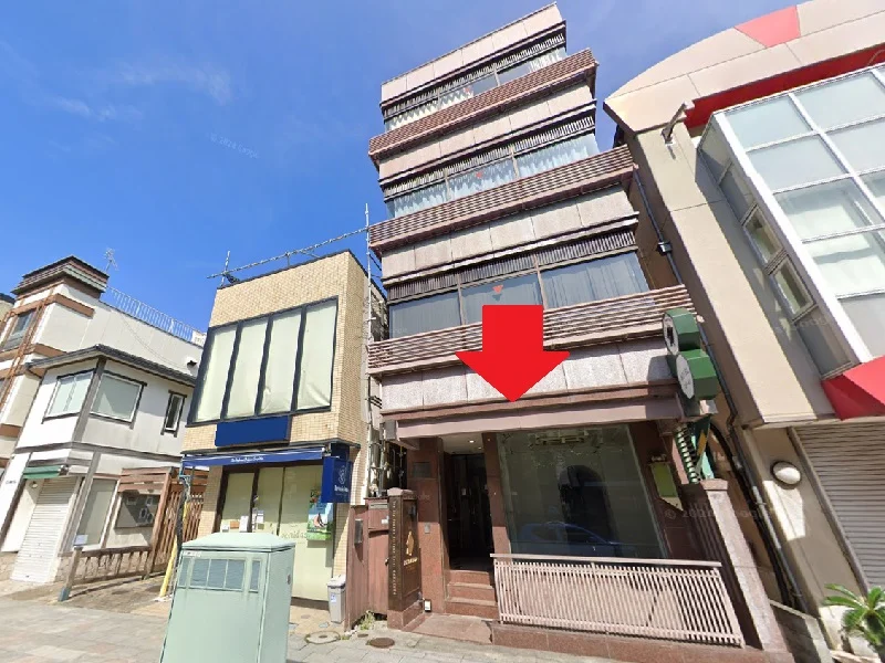 貸店舗(事務所仕様)の外観