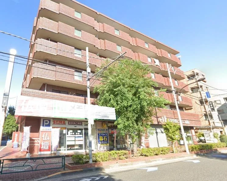 貸店舗(スケルトン)の外観