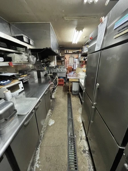 大森の居酒屋居抜きの厨房