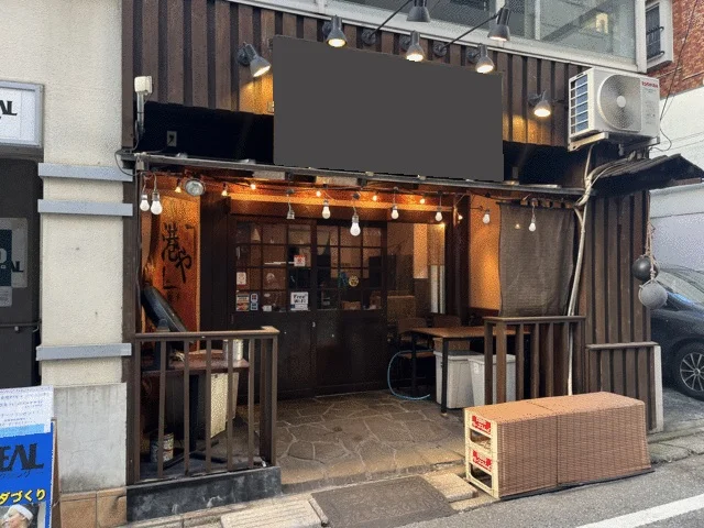 居酒屋の居抜き物件の外観