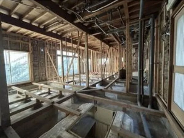 吉祥寺のスケルトン物件の内装