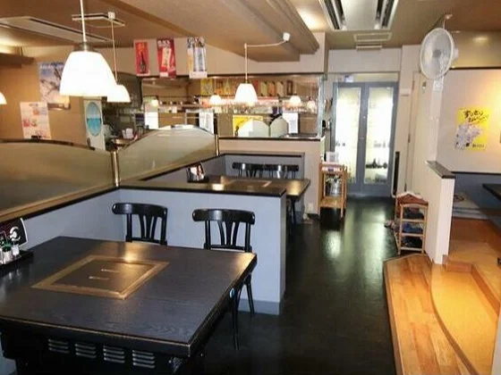 焼肉屋の居抜き物件の内装