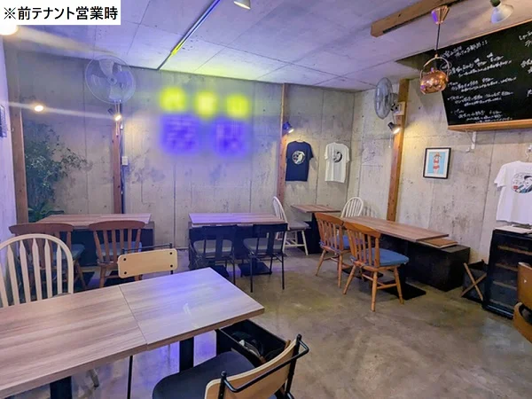 代官山の居抜き店舗の内装