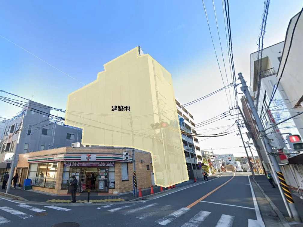 大口のスケルトン物件の外観