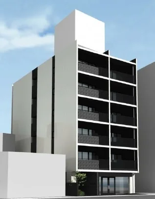 大口のスケルトン店舗物件の外観