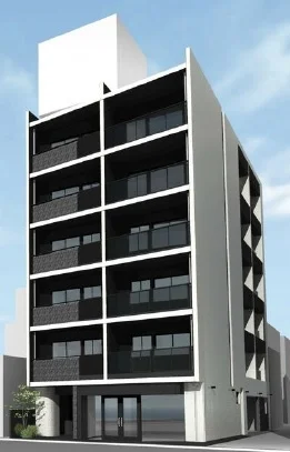 大口のスケルトン物件の外観