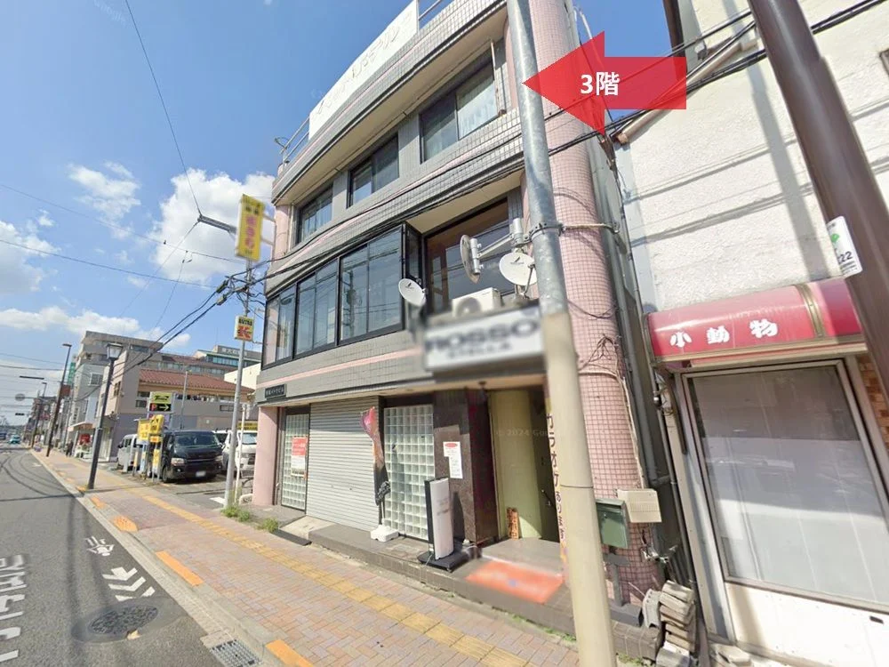 貸店舗(事務所仕様)の外観