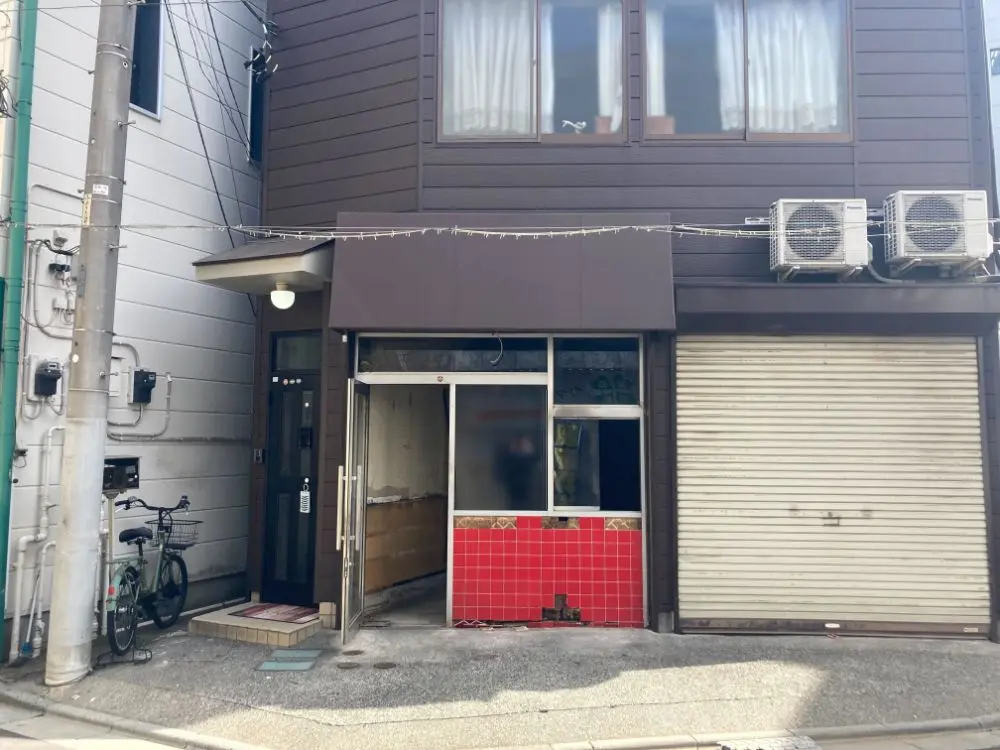 上福岡のスケルトン物件の外観