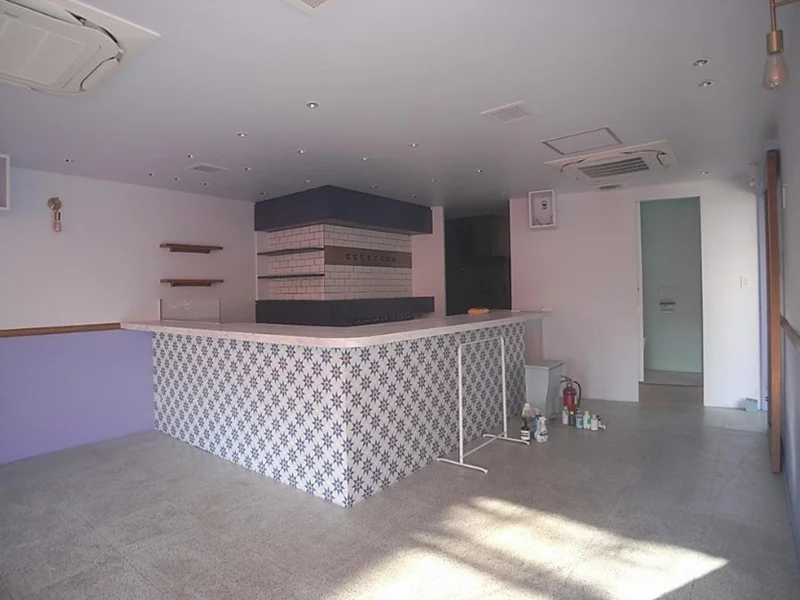 尾山台の居抜き店舗の内装