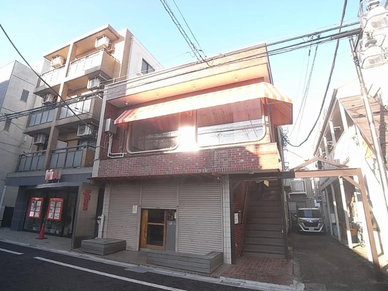 尾山台の居抜き店舗の外観
