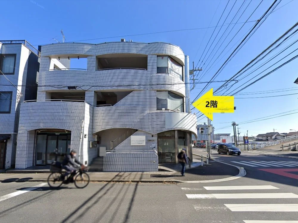 小手指の事務所仕様店舗物件の外観