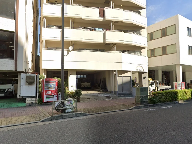 亀戸の事務所仕様店舗物件の外観