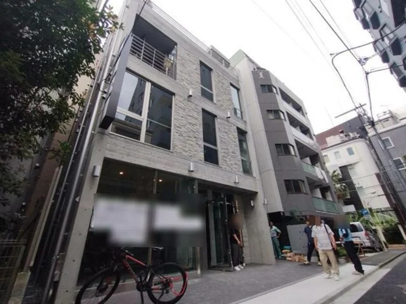 渋谷のスケルトン物件の外観