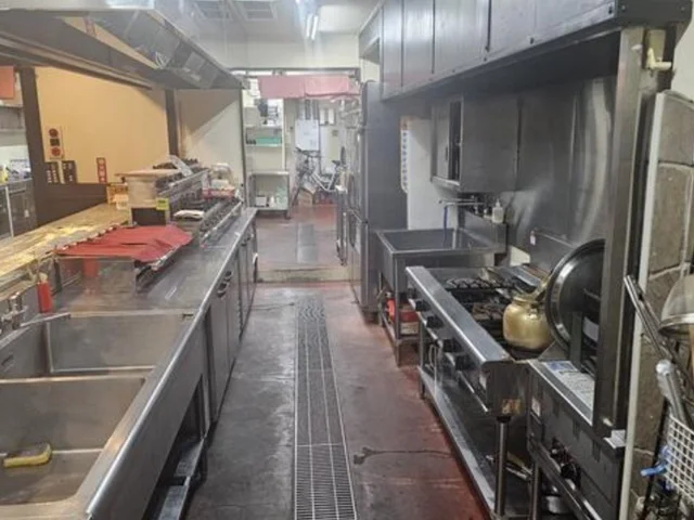藤沢の居抜き店舗の厨房