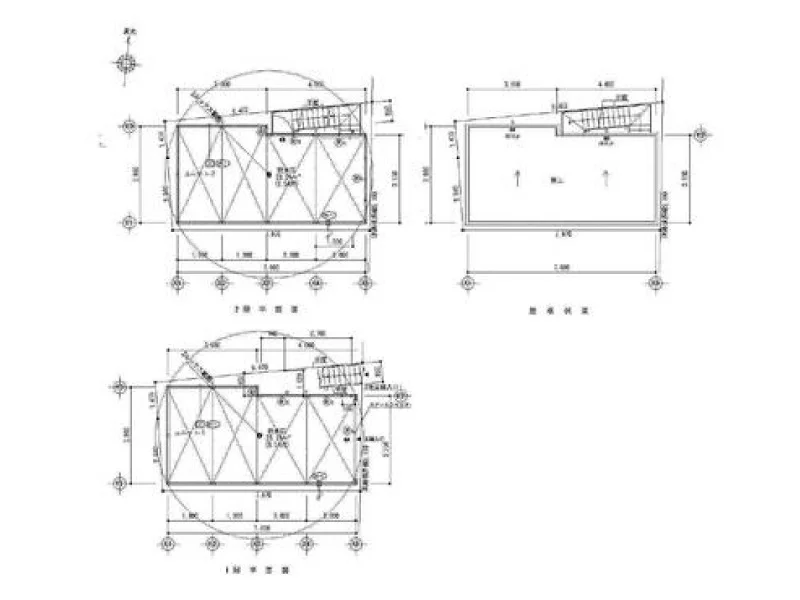 牛込神楽坂のスケルトン店舗物件の平面図