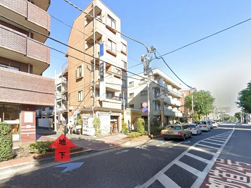 スナック・パブの居抜き物件の外観