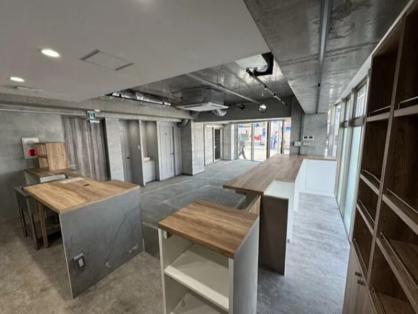 尾山台の居抜き店舗の内装