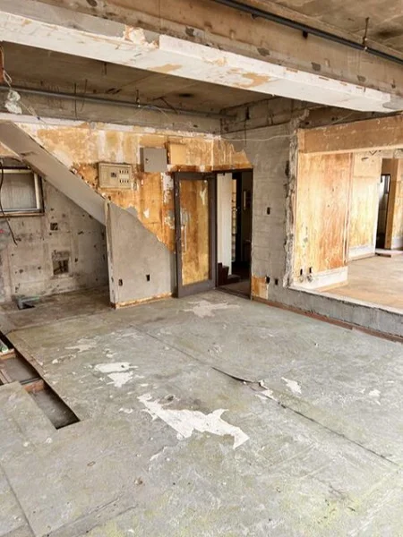 西八王子のスケルトン物件の内装